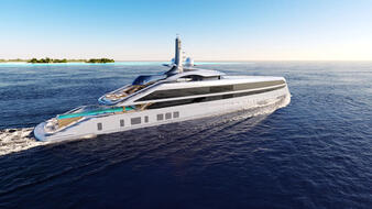 Dörries Yachts к 2026 году построит 114-метровую суперяхту Arwen