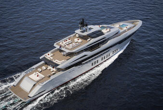 Sarp Yachts строит 62-метровую суперяхту Project Nacre