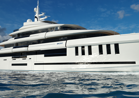 80M ISA Continental – новые инвестиции группы PALUMBO SUPERYACHTS