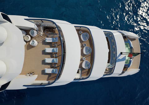 80M ISA Continental – новые инвестиции группы PALUMBO SUPERYACHTS