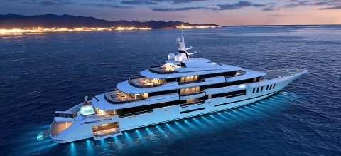 80M ISA Continental – новые инвестиции группы PALUMBO SUPERYACHTS