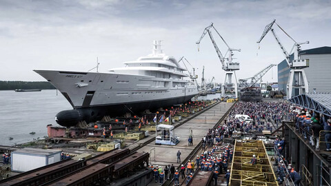 Damen Yachting показала интерьеры 120-метровой суперяхты Project Tanzanite