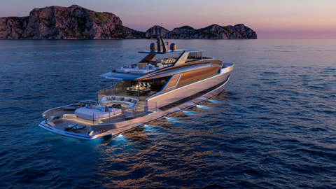 ISA Yachts продала первый корпус ISA Viper 120