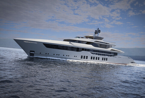 Sarp Yachts строит 62-метровую суперяхту Project Nacre