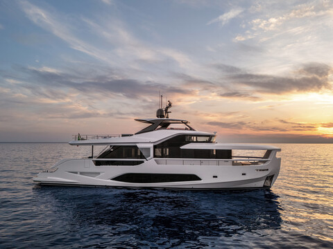 Infynito 80: Ferretti Yachts показала интерьеры новинки