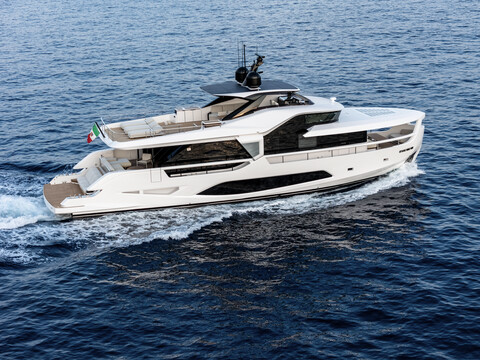 Infynito 80: Ferretti Yachts показала интерьеры новинки