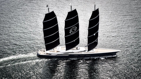 Oceanco впервые показала интерьеры Black Pearl