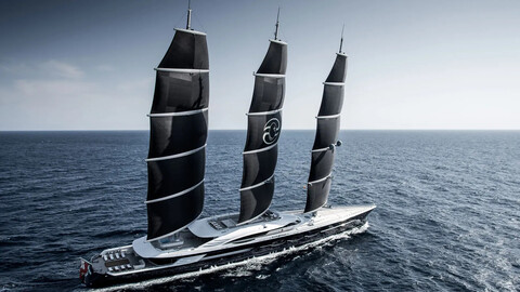 Oceanco впервые показала интерьеры Black Pearl