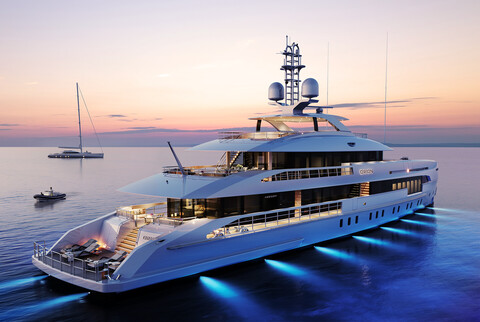 Heesen Yachts спустила на воду суперяхту Project Orion