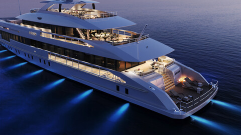 Heesen Yachts спустила на воду суперяхту Project Orion