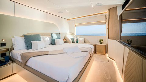 Gulf Craft показала интерьер нового проекта Majesty 100 Terrace